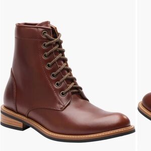 Nisolo Amalia All Weather Boot Brown Size 7